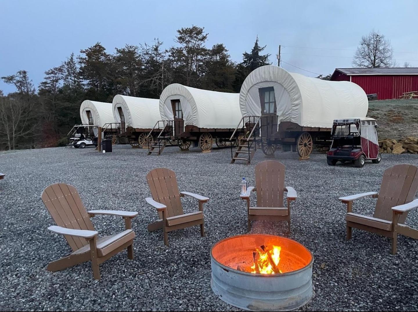 Smoky Hollow Outdoor Resort Covered Wagon Sevierville Exteriör bild